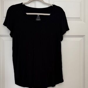 Kindred Bravely Black Short Sleeve Nursing and Maternity Tee